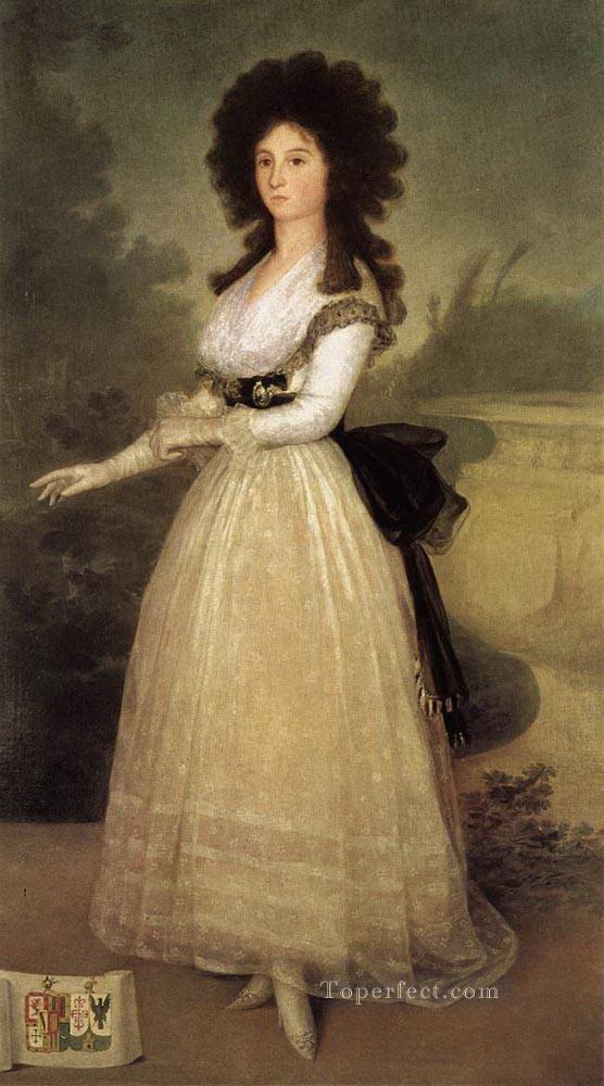 Dona Tadea Arias de Enriquez Francisco de Goya Oil Paintings